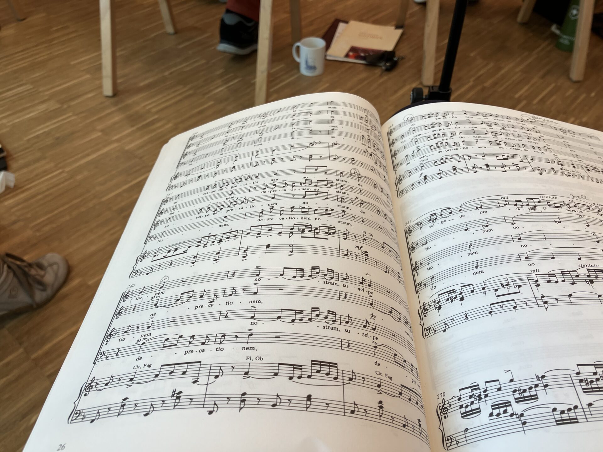 Probenwochenende am Fr/Sa, 19.-20.9.